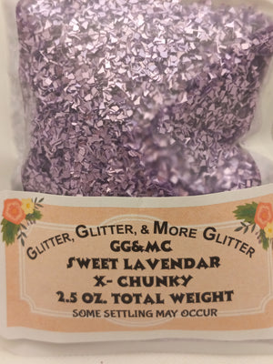 Sweet Lavender –X-Chunky Size Glitter