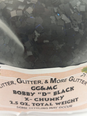 Bobby Black X - Chunky Glitter