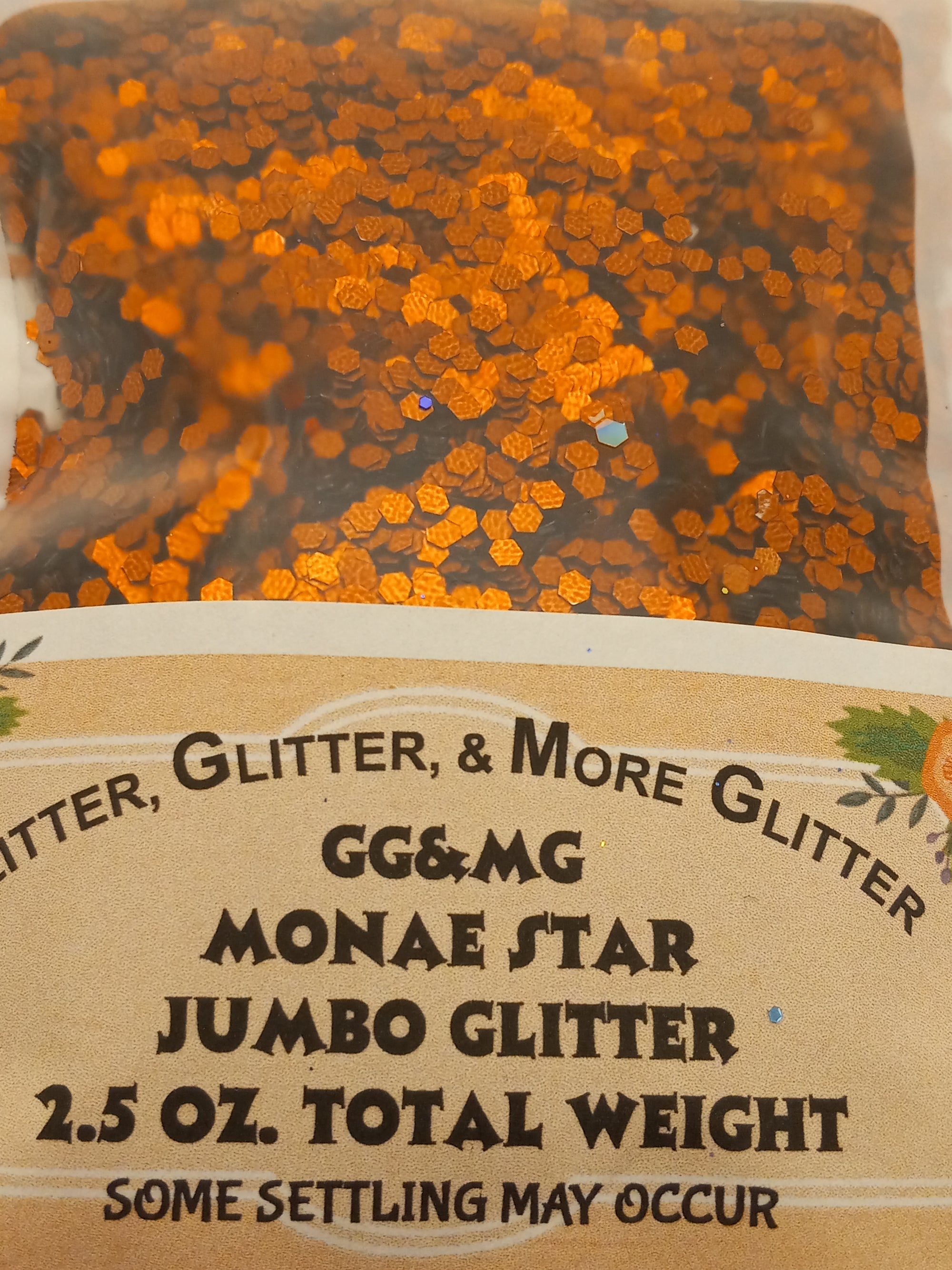 Monae Star Jumbo Glitter