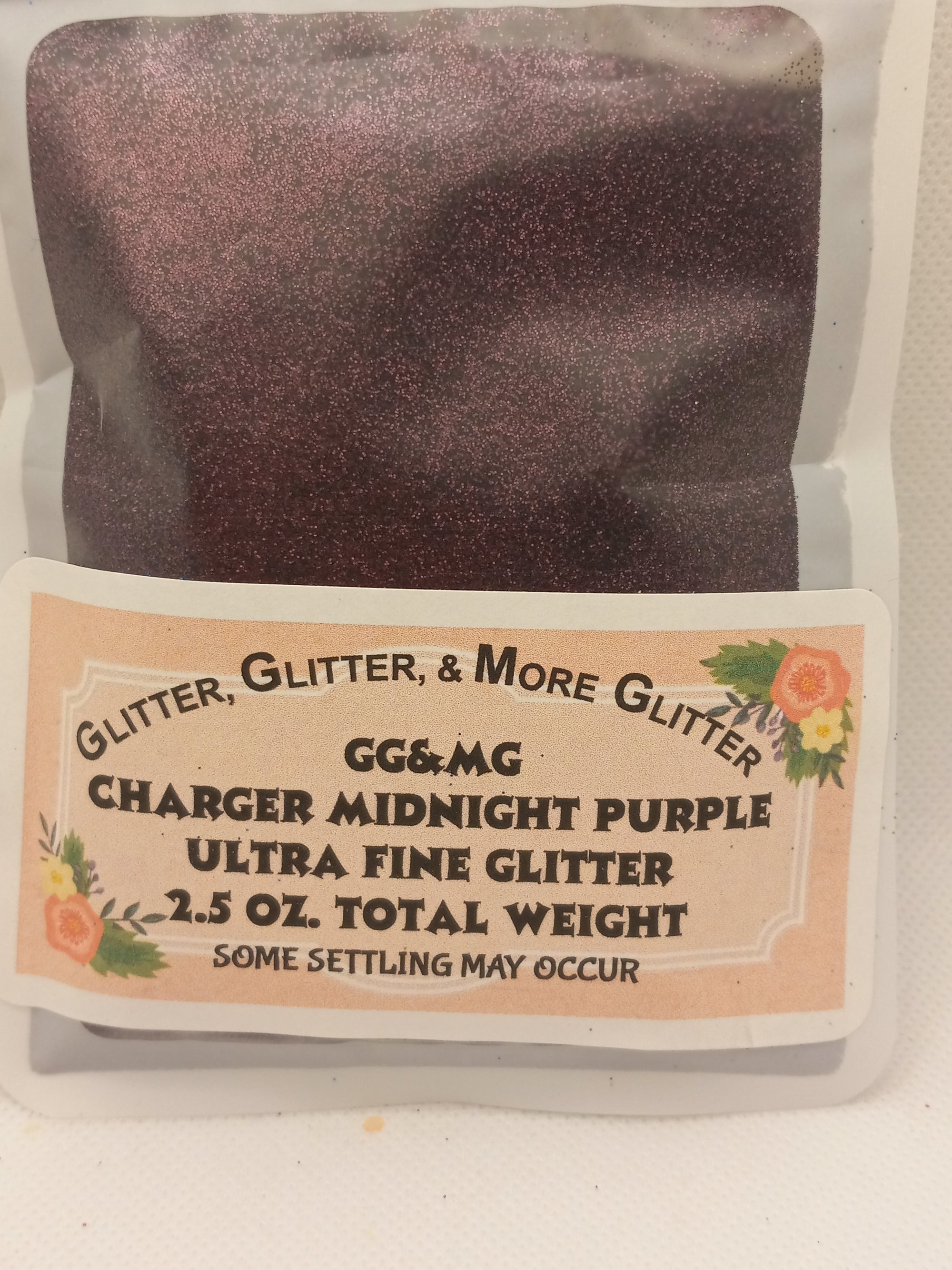 Charger Midnight Moon – Ultra Fine Purple Glitter