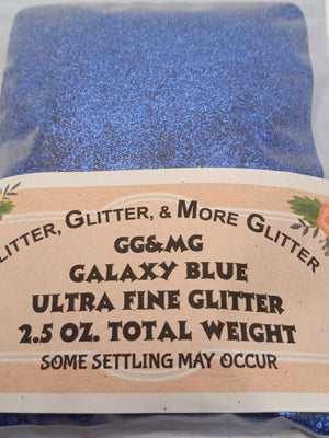 Galaxy– Ultra Fine Blue Glitter.