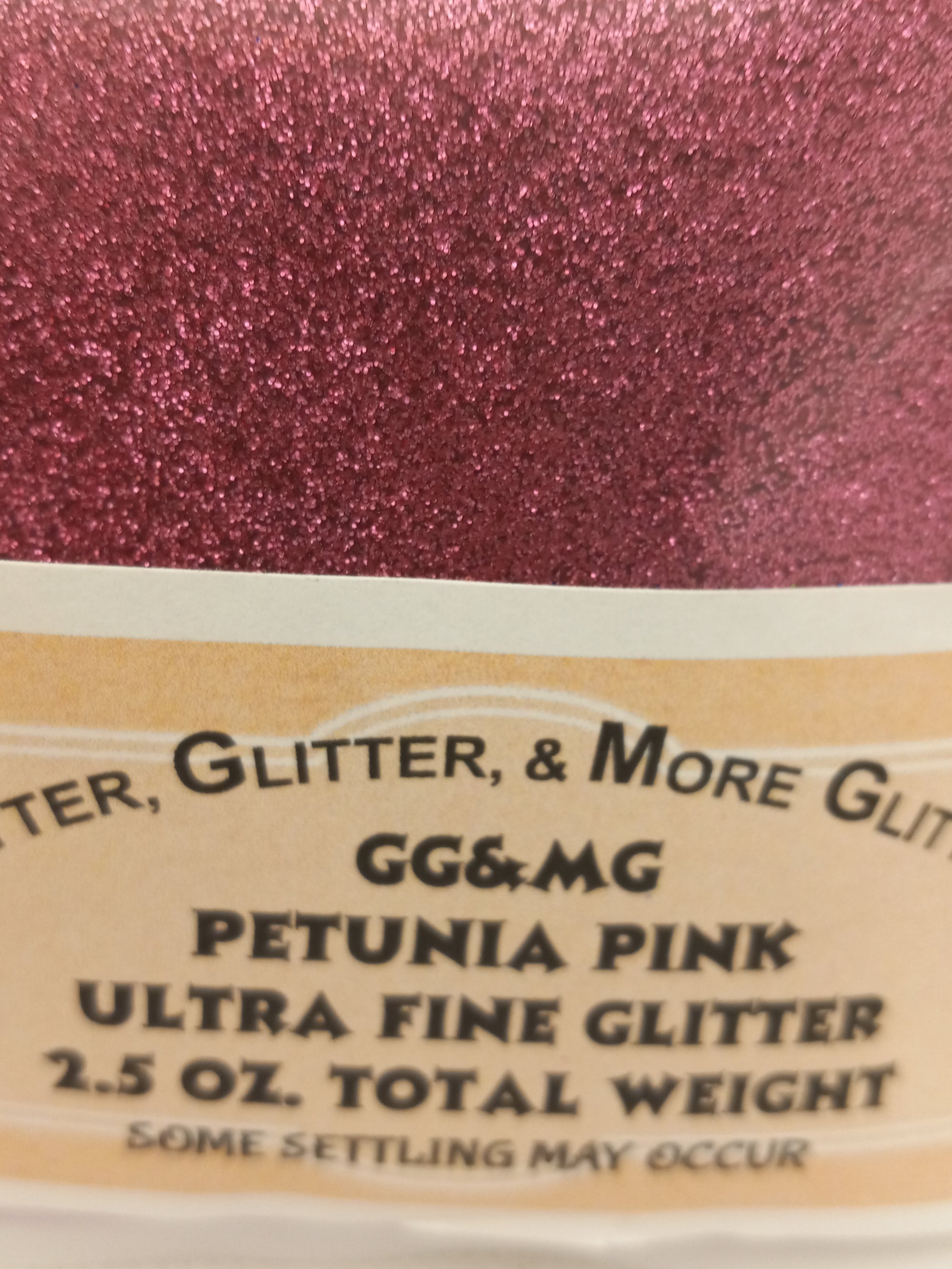 Petunia Pink – Ultra Fine Fuchsia Glitter.