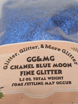 Chanel Blue Moon – Fine flakes of Royal Blue Glitter.