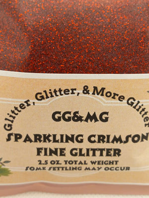 Sparkling Crimson Fine Glitter