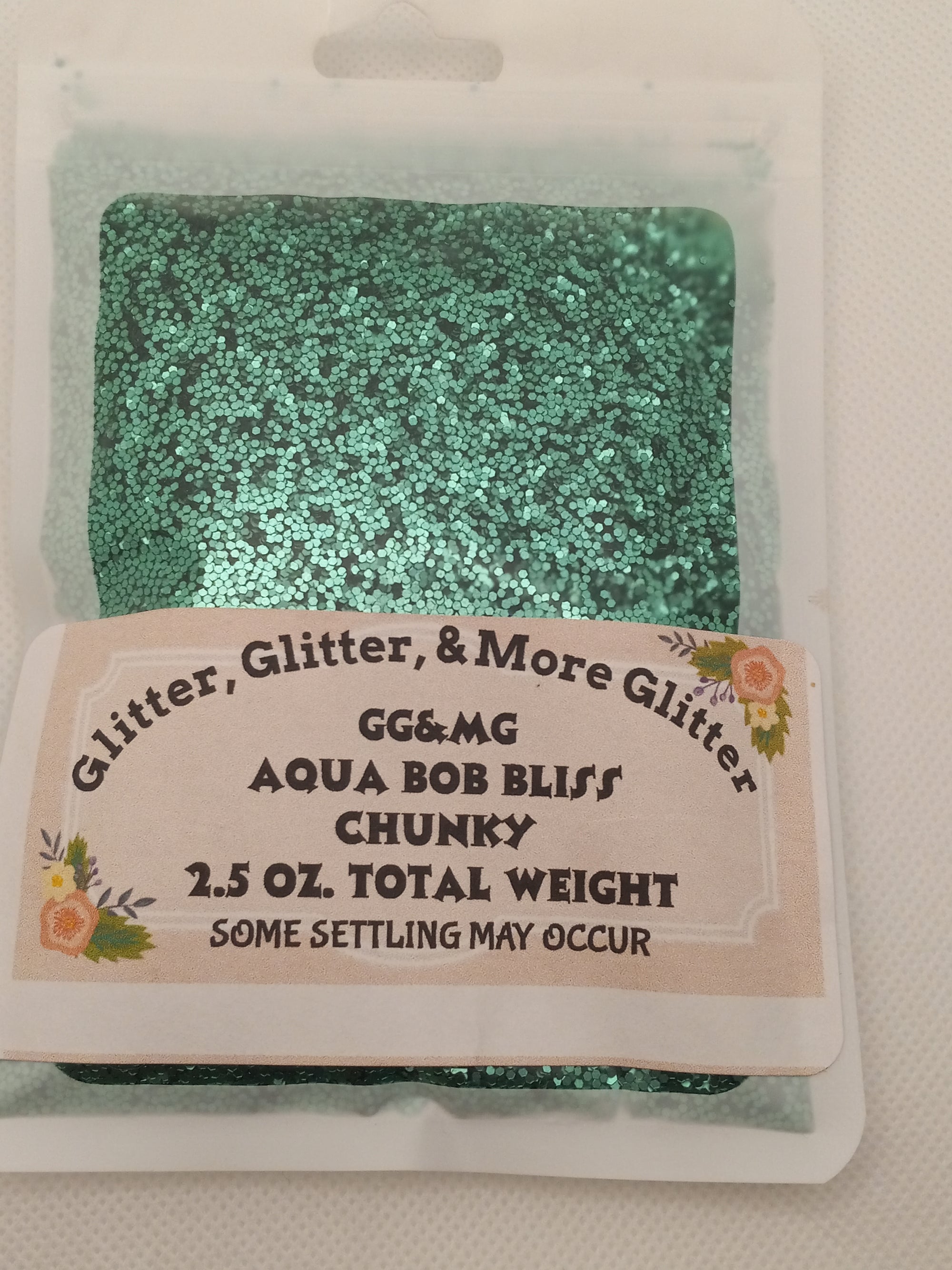 Aqua Boogie -Chunky Glitter Flakes