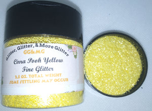 Cirra Pooh Yellow – Fine flakes of Yellow Glitter