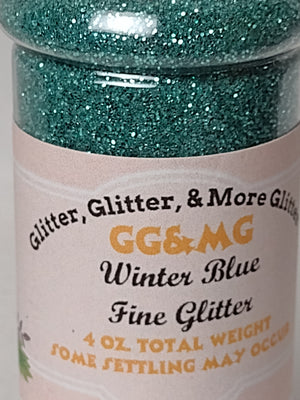 Winter Blue Fine Glitter