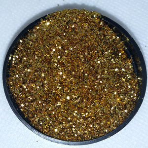 Mr. King Gold - Fine flakes of Gold Glitter.