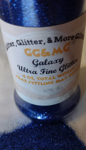 Galaxy– Ultra Fine Blue Glitter.