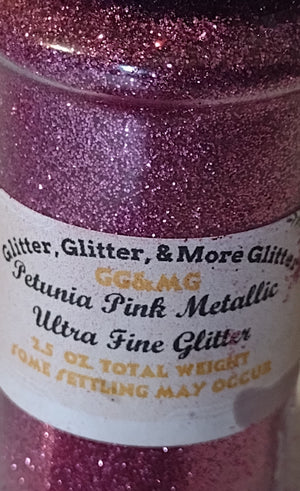 Petunia Pink – Ultra Fine Fuchsia Glitter.