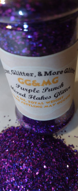 Purple Punch Mixed Size Glitter