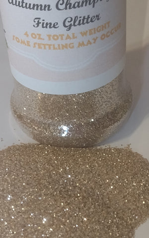 Autumn Champagne Fine Glitter