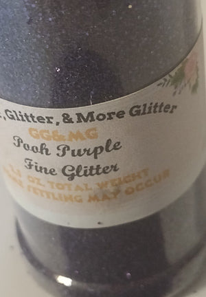 Pooh Purple Fine Glitter