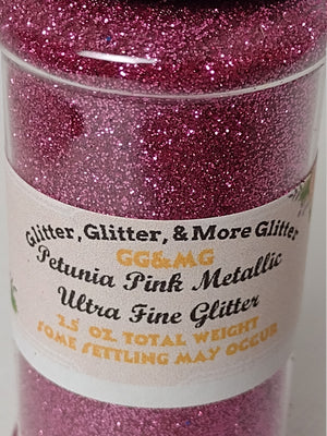 Petunia Pink – Ultra Fine Fuchsia Glitter.