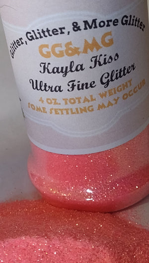 Kayla Kiss - Ultra Fine Hot Pink Glitter