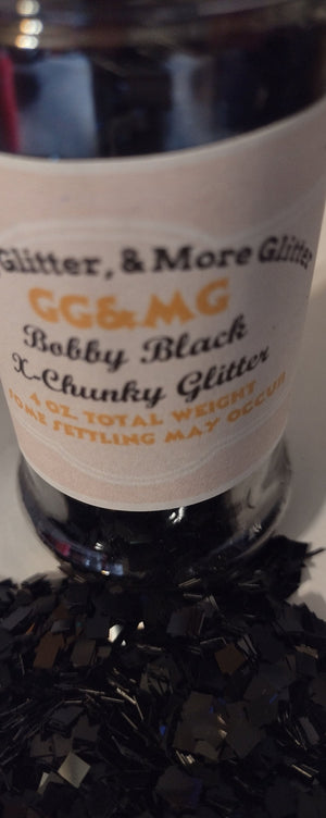 Bobby Black X - Chunky Glitter