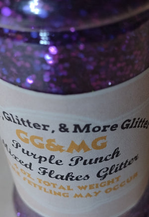 Purple Punch Mixed Size Glitter