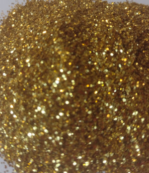 Mr. King Gold - Fine flakes of Gold Glitter.