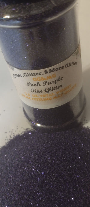 Pooh Purple Fine Glitter