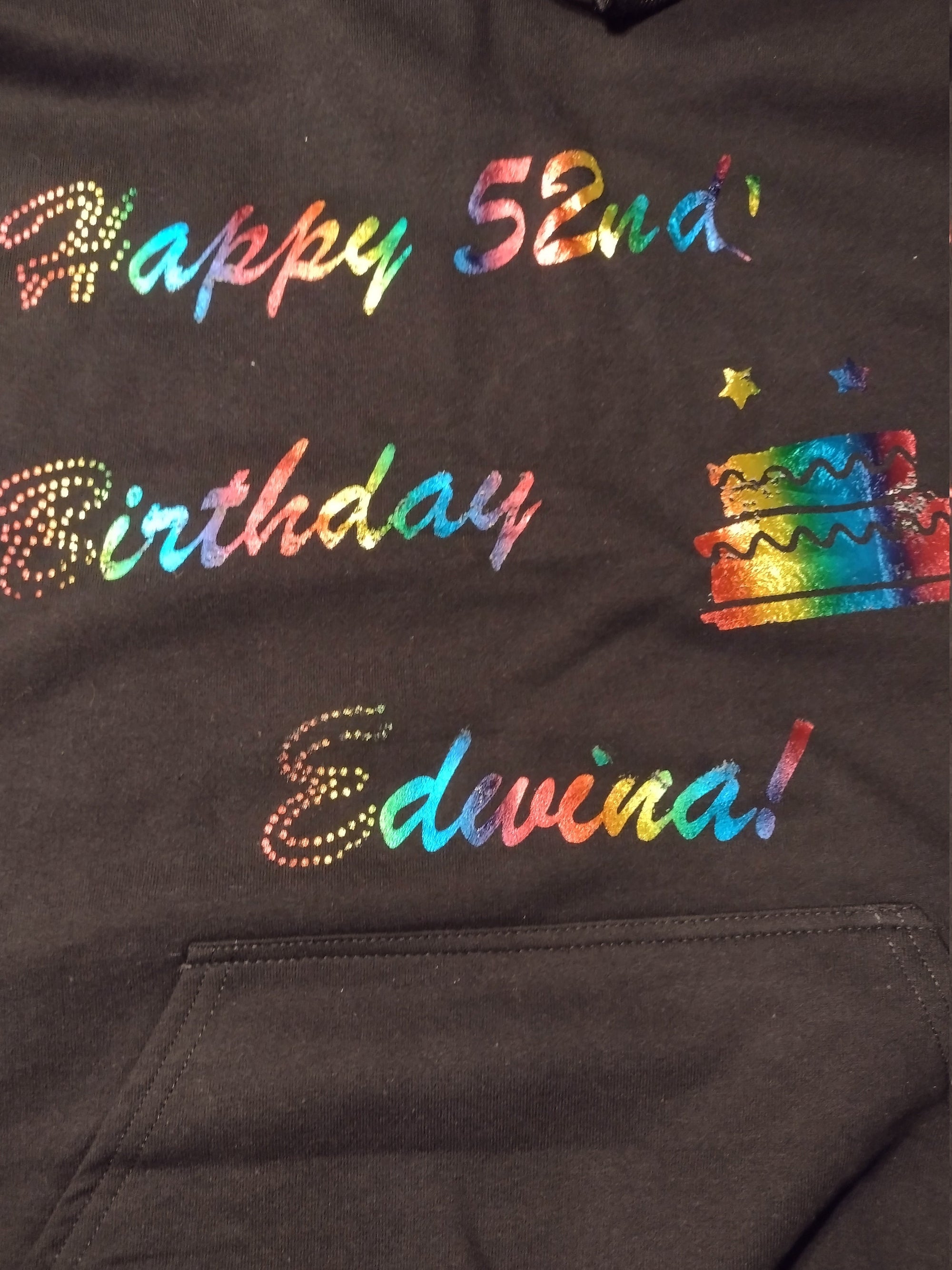 Customizable Birthday Hoodie